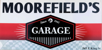 Moorefields Garage logo